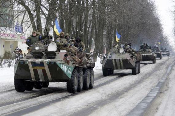 俄地面部队进入乌克兰