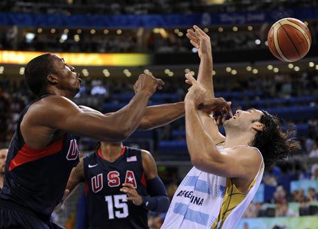 美国对阿根廷篮球决赛